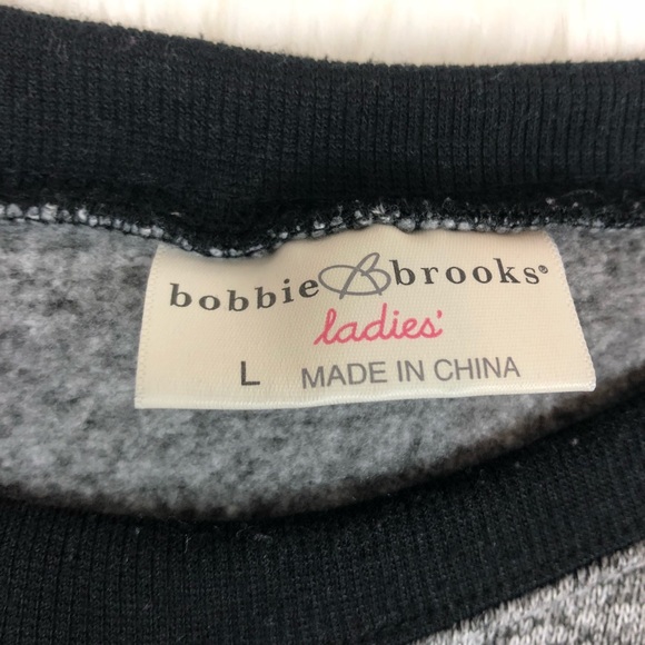 Bobbie Brooks Military Patches Army Sweater Navy - Picture 5 of 6